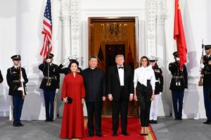 EEUU-CHINA-XI JINPING-VISITA DE ESTADO-TRUMP-BANQUETE DE BIENVENIDA
