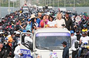 VENEZUELA-ZULIA-DELCY RODRIGUEZ-PEREGRINACION