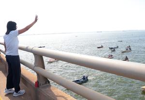 VENEZUELA-ZULIA-DELCY RODRIGUEZ-PEREGRINACION