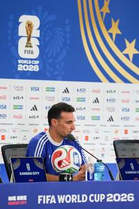 EEUU-KANSAS CITY-FUTBOL-COPA MUNDIAL DE LA FIFA 2026-CONFERENCIA DE PRENSA-ARGENTINA