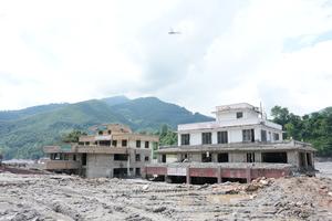 NEPAL-NUWAKOT-AVALANCHA DE LODO-SECUELAS