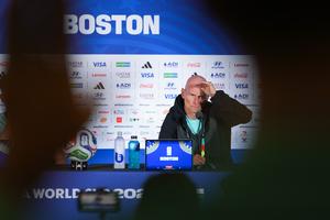 EEUU-BOSTON-FUTBOL-COPA MUNDIAL DE LA FIFA 2026-CONFERENCIA DE PRENSA-NORUEGA