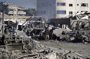 MEDIO ORIENTE-CIUDAD DE GAZA-ATAQUE AEREO ISRAELI