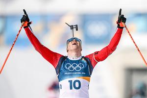 ITALIA-ANTERSELVA-JUEGOS OLIMPICOS DE INVIERNO-BIATLON-SALIDA MASIVA DE 15 KM MASCULINA