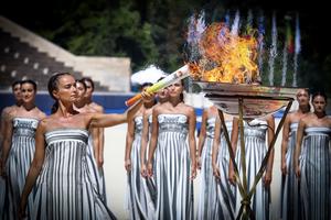 GRECIA-ATENAS-JUEGOS OLIMPICOS DE LA JUVENTUD 2026-LLAMA