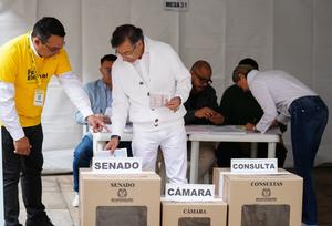 COLOMBIA-BOGOTA-ELECCIONES LEGISLATIVAS