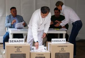 COLOMBIA-BOGOTA-ELECCIONES LEGISLATIVAS