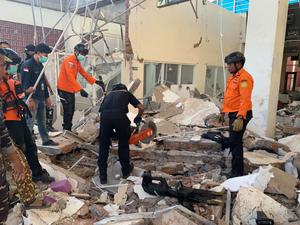 INDONESIA-ISLA DE FLORES-TERREMOTO