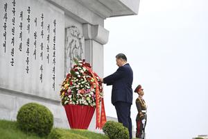 RPDC-PYONGYANG-CHINA-XI JINPING-TORRE DE LA AMISTAD CHINA-RPDC