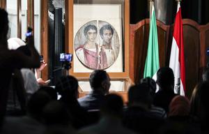 EGIPTO-CAIRO-EXPOSICION-RETRATO DE EL FAYUM