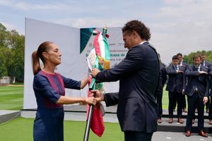 MEXICO-CIUDAD DE MEXICO-COPA MUNDIAL DE LA FIFA 2026-CEREMONIA DE ABANDERAMIENTO