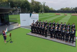 MEXICO-CIUDAD DE MEXICO-COPA MUNDIAL DE LA FIFA 2026-CEREMONIA DE ABANDERAMIENTO