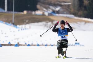 ITALIA-TESERO-JUEGOS PARALIMPICOS DE INVIERNO-PARA BIATLON-INDIVIDUAL MASCULINO SENTADO