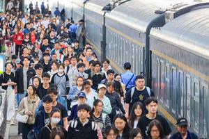 CHINA-VACACIONES DEL PRIMERO DE MAYO-TEMPORADA ALTA DE VIAJES