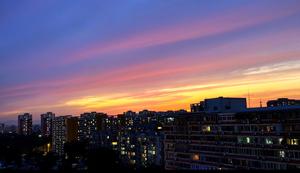 CHINA-BEIJING-RESPLANDOR DEL ATARDECER