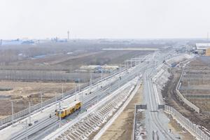 CHINA-HEILONGJIANG-FERROCARRIL HARBIN-YICHUN-CONSTRUCCION
