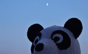 CHINA-ASTRONOMIA-LUNA EN CUARTO CRECIENTE