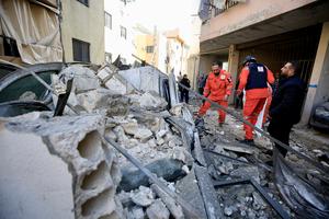 LIBANO-SIDON-ATAQUE AEREO