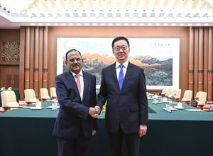 CHINA-BEIJING-HAN ZHENG-INDIA-REUNION