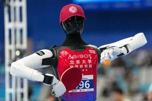 CHINA-BEIJING-JUEGOS MUNDIALES DE ROBOTS HUMANOIDES