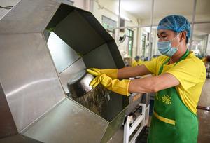 CHINA-HAINAN-WENCHANG-ZONGZI-PRODUCCION
