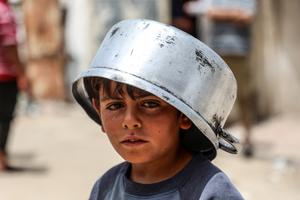 MEDIO ORIENTE-CIUDAD DE GAZA-COMIDA GRATUITA