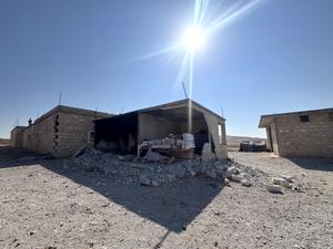 SIRIA-ALEPO-SITIO MILITAR-EXPLOSIONES