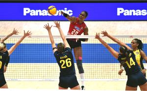 CHINA-HONG KONG-VOLEIBOL-LIGA DE NACIONES-FEMENINO-REPUBLICA DOMINICANA VS UCRANIA