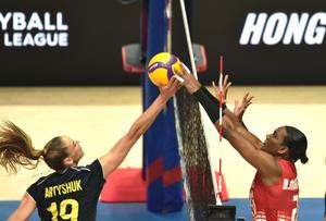 CHINA-HONG KONG-VOLEIBOL-LIGA DE NACIONES-FEMENINO-REPUBLICA DOMINICANA VS UCRANIA