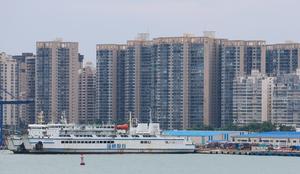 CHINA-HAINAN-ESTRECHO DE QIONGZHOU-SERVICIOS DE FERRY-REANUDACION