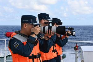 CHINA-HUANGYAN DAO-GUARDIA COSTERA DE CHINA-PATRULLAJE