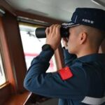 CHINA-HUANGYAN DAO-GUARDIA COSTERA DE CHINA-PATRULLAJE