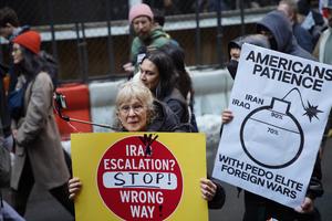 EEUU-NUEVA YORK-ATAQUES AEREOS CONTRA IRAN-PROTESTA