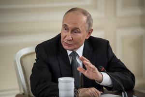 RUSIA-SAN PETERSBURGO-PUTIN-AGENCIAS DE NOTICIAS-REUNION