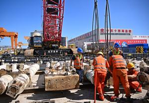 CHINA-SHANDONG-QINGDAO-CONSTRUCCION DE TUNEL