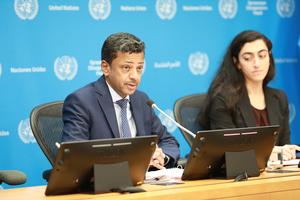 ONU-CONFERENCIA DE PRENSA-CUESTIONES DE MEDIO ORIENTE