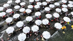 CHINA-VERANO-AGUA-OCIO