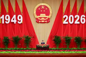 CHINA-BEIJING-WANG HUNING-RECEPCION POR EL DIA NACIONAL