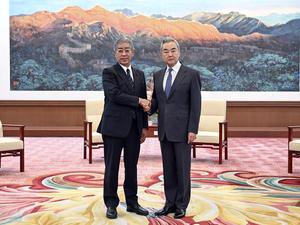 CHINA-BEIJING-WANG YI-JAPIT-PRESIDENTE-REUNION