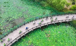CHINA-JIANGSU-NANTONG-RIO YANGTZE-ENTORNO RIBEREÑO DEL RIO-MEJORA