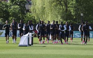 CANADA-NEW TECUMSETH-FUTBOL-COPA MUNDIAL DE LA FIFA 2026-SELECCION PANAMA-ENTRENAMIENTO
