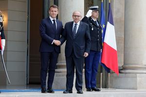 FRANCIA-PARIS-MACRON-PRIMER MINISTRO LIBANES-VISITA