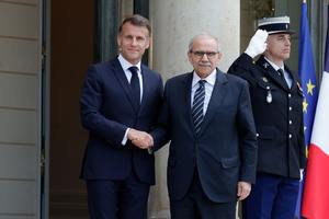 FRANCIA-PARIS-MACRON-PRIMER MINISTRO LIBANES-VISITA