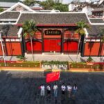CHINA-GUIZHOU-REUNION DE ZUNYI-SITIO HISTORICO-RENOVACION