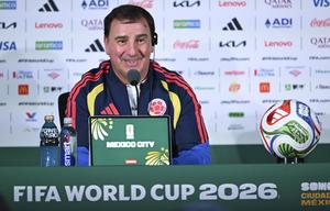 MEXICO-CIUDAD DE MEXICO-FUTBOL-COPA MUNDIAL DE LA FIFA 2026-CONFERENCIA DE PRENSA-COLOMBIA