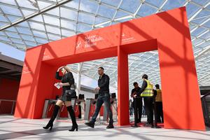 ITALIA-MILAN-SALON DEL MUEBLE-INAUGURACION