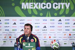 MEXICO-CIUDAD DE MEXICO-FUTBOL-COPA MUNDIAL DE LA FIFA 2026-CONFERENCIA DE PRENSA-COLOMBIA