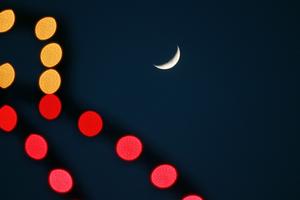 CHINA-HEILONGJIANG-LUNA CRECIENTE