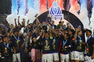 EL SALVADOR-SAN SALVADOR-FUTBOL-CLUB DEPORTIVO AGUILA VS CLUB DEPORTIVO FAS-FINAL