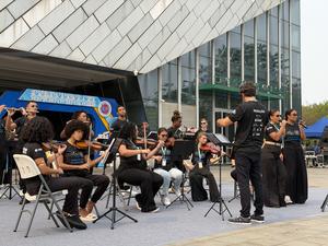 CHINA-GUANGXI-NANNING-MUSICOS BRASILEÑOS